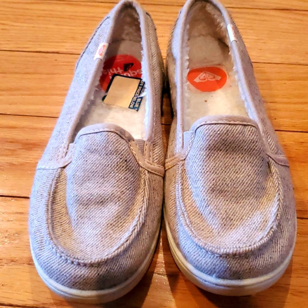 Roxy Minnow Faux Fur Slip On Shoes
